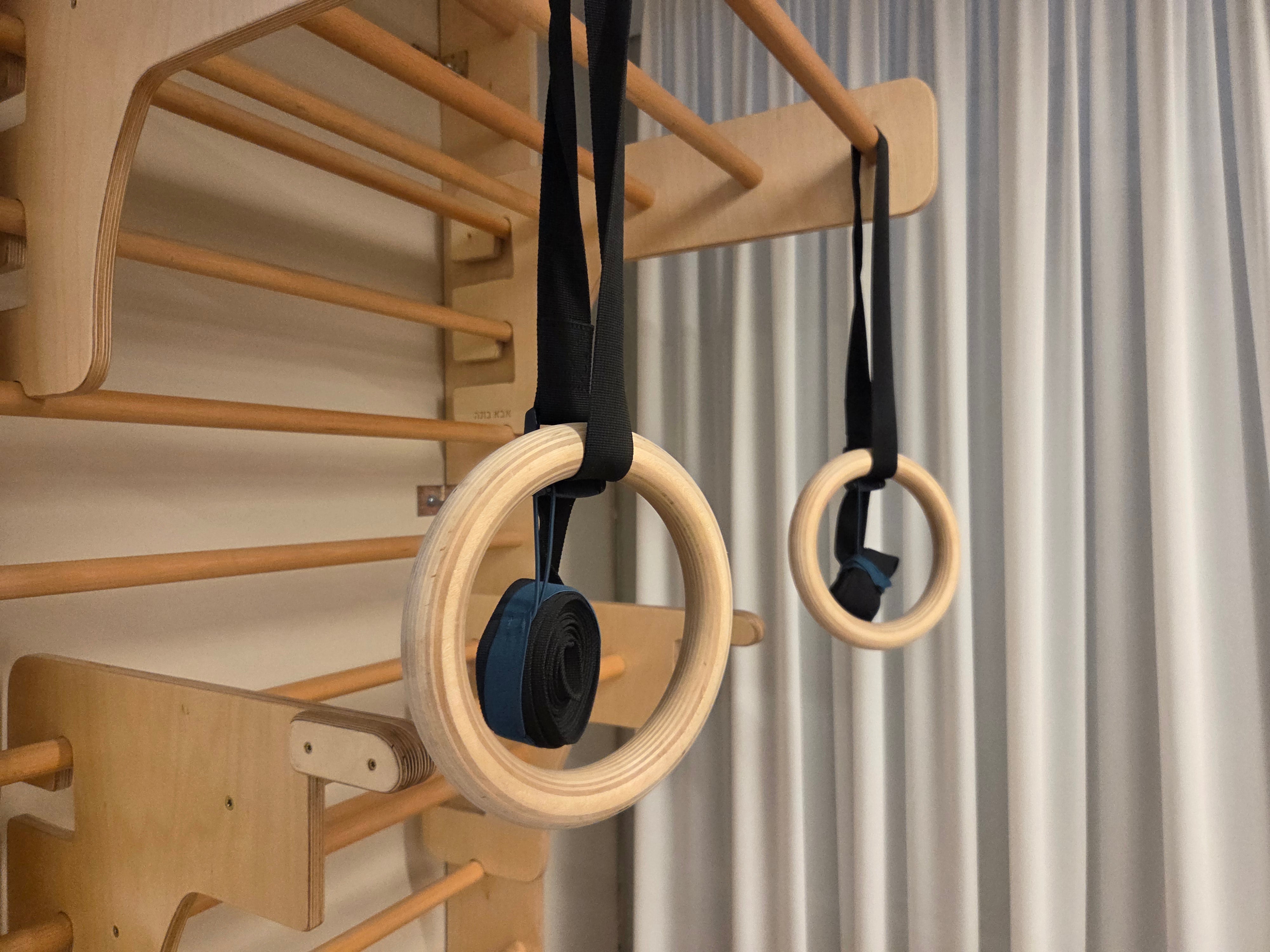 סולם שוודי קלאסי - אופציה למתח מתכוונן