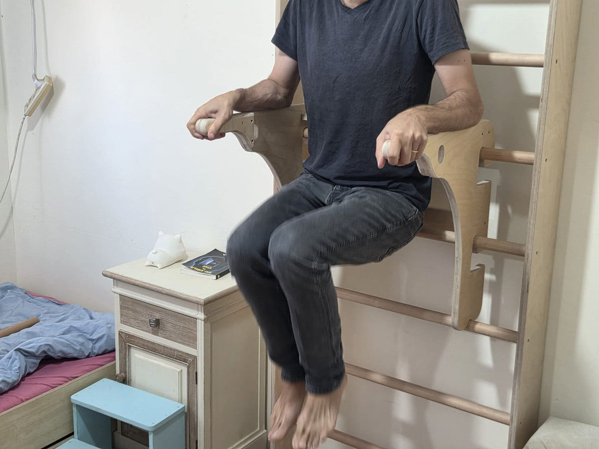 מתח ומקבילים עבור סולם שוודי דגם קלאסי אבא בונה - סולמות שוודים