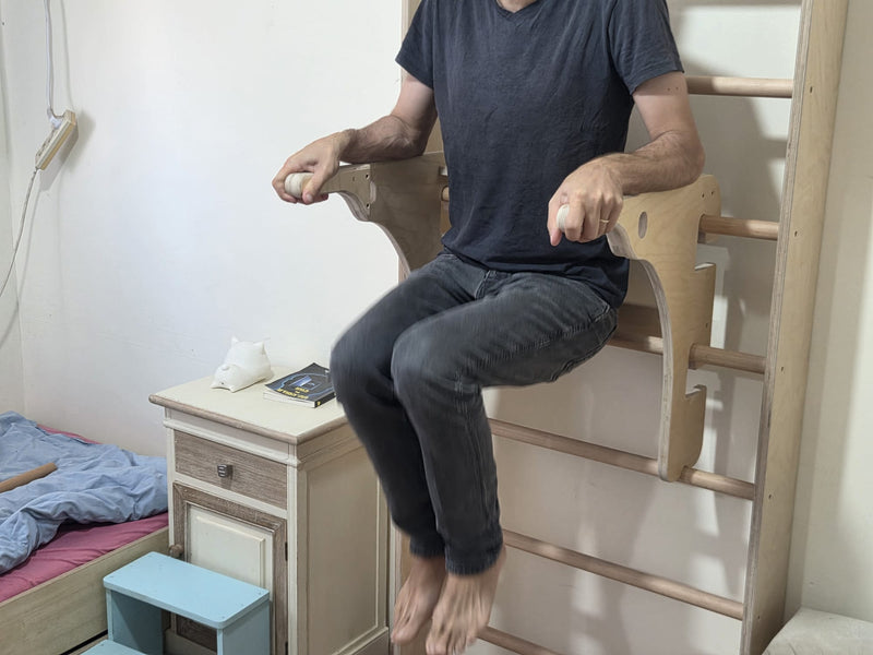 מתח ומקבילים עבור סולם שוודי דגם קלאסי אבא בונה - סולמות שוודים