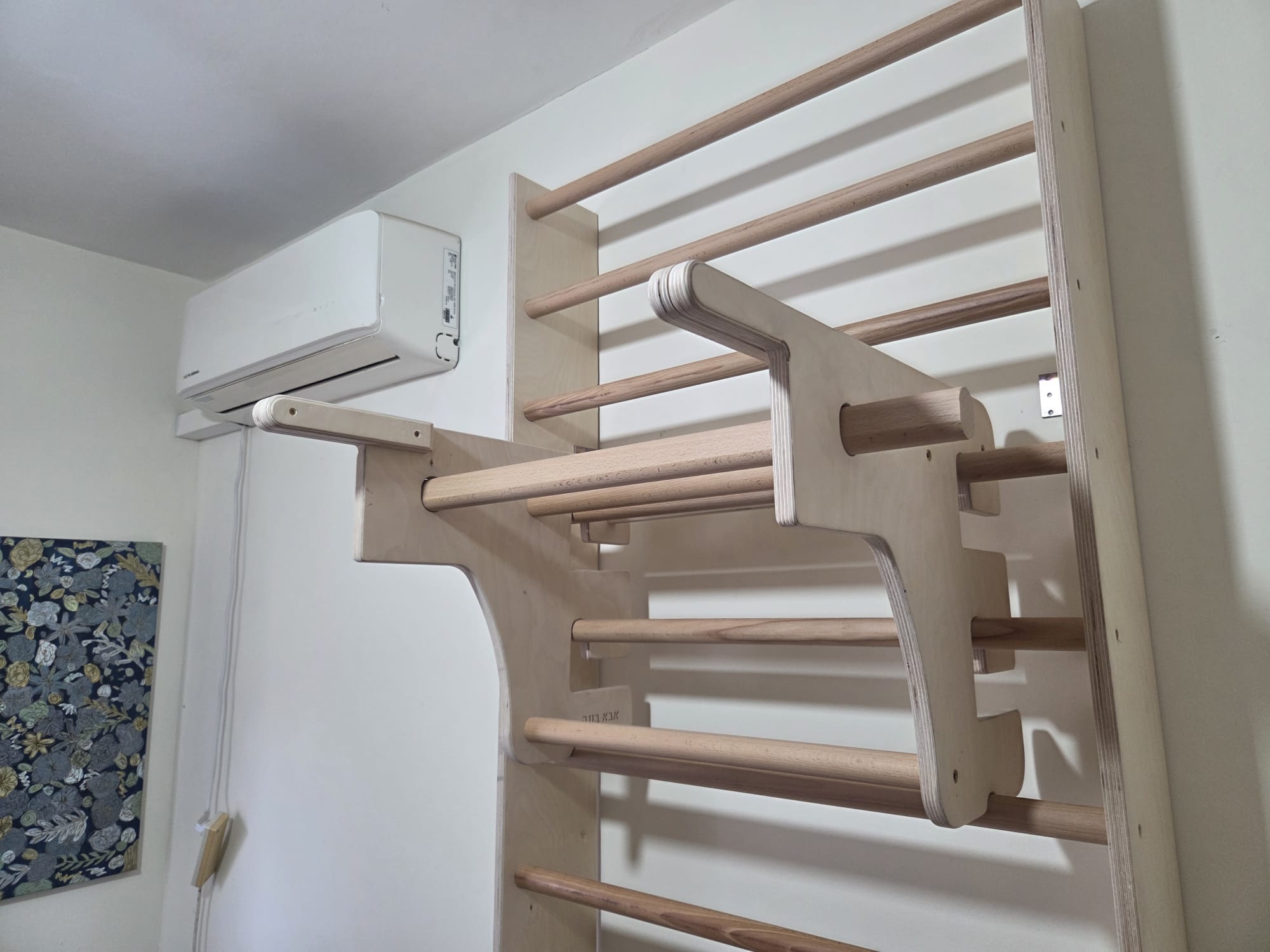 סולם שוודי קלאסי - אופציה למתח מתכוונן