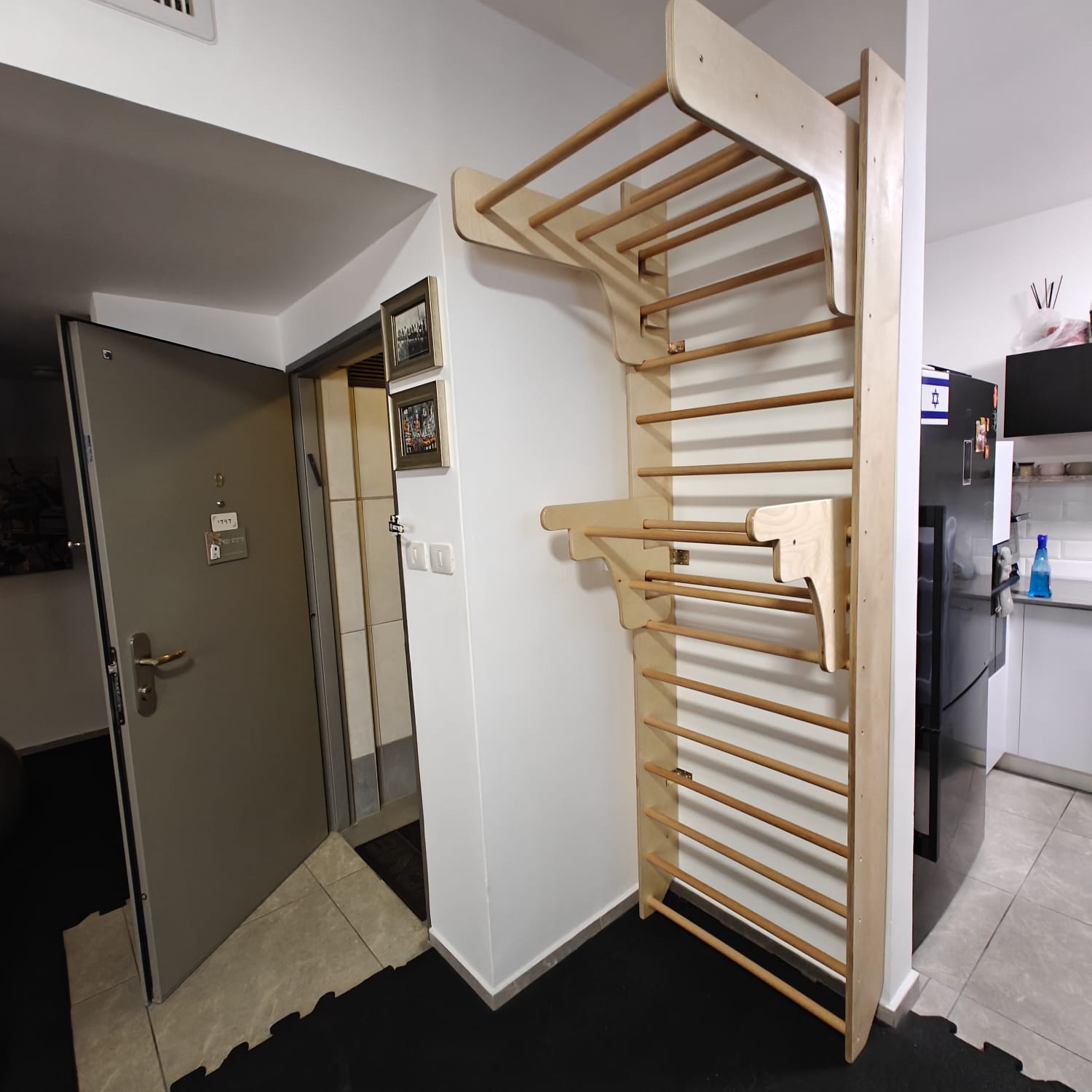 סולם שוודי קלאסי - אופציה למתח מתכוונן