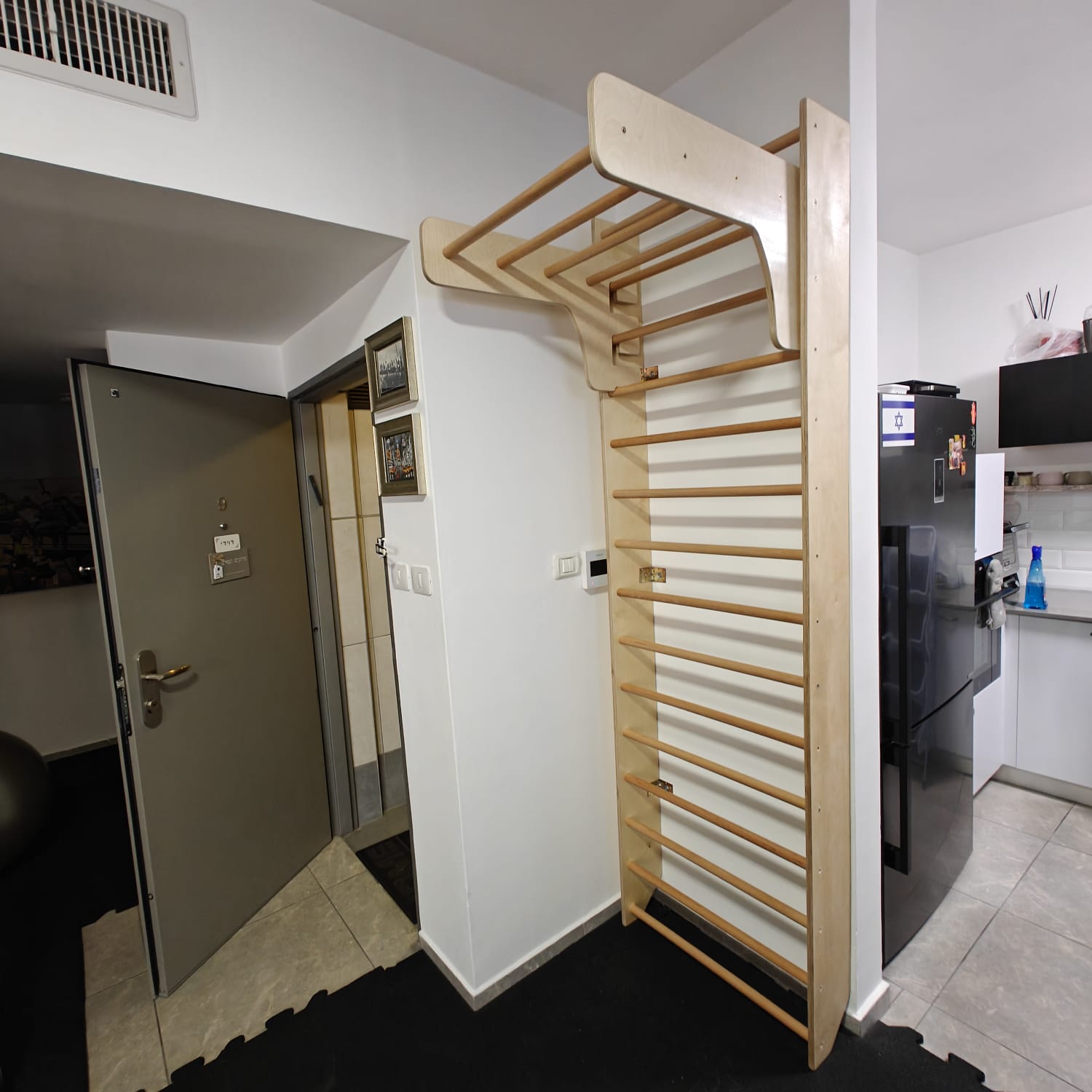 סולם שוודי קלאסי - אופציה למתח מתכוונן