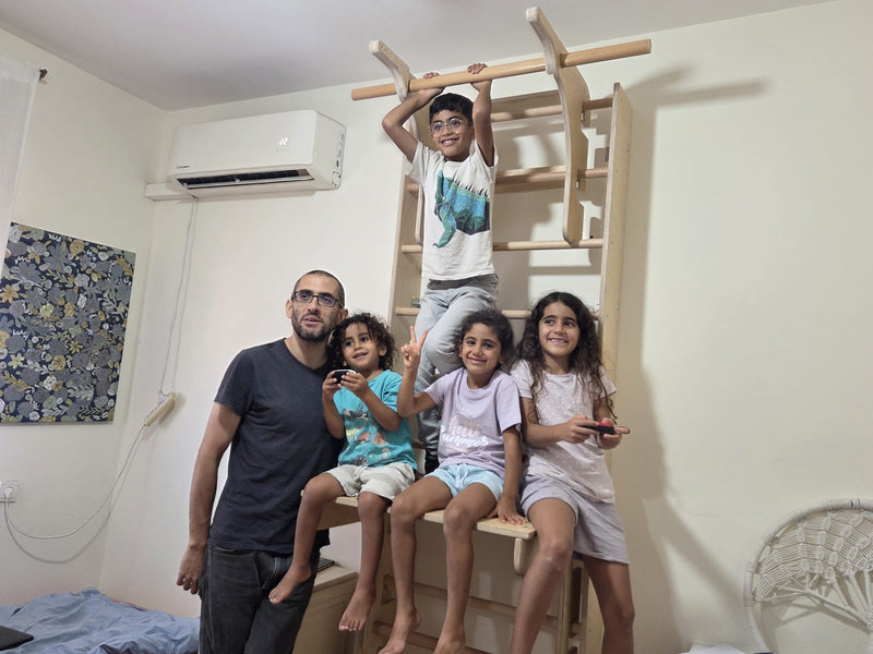 סולמות שוודים וקירות טיפוס