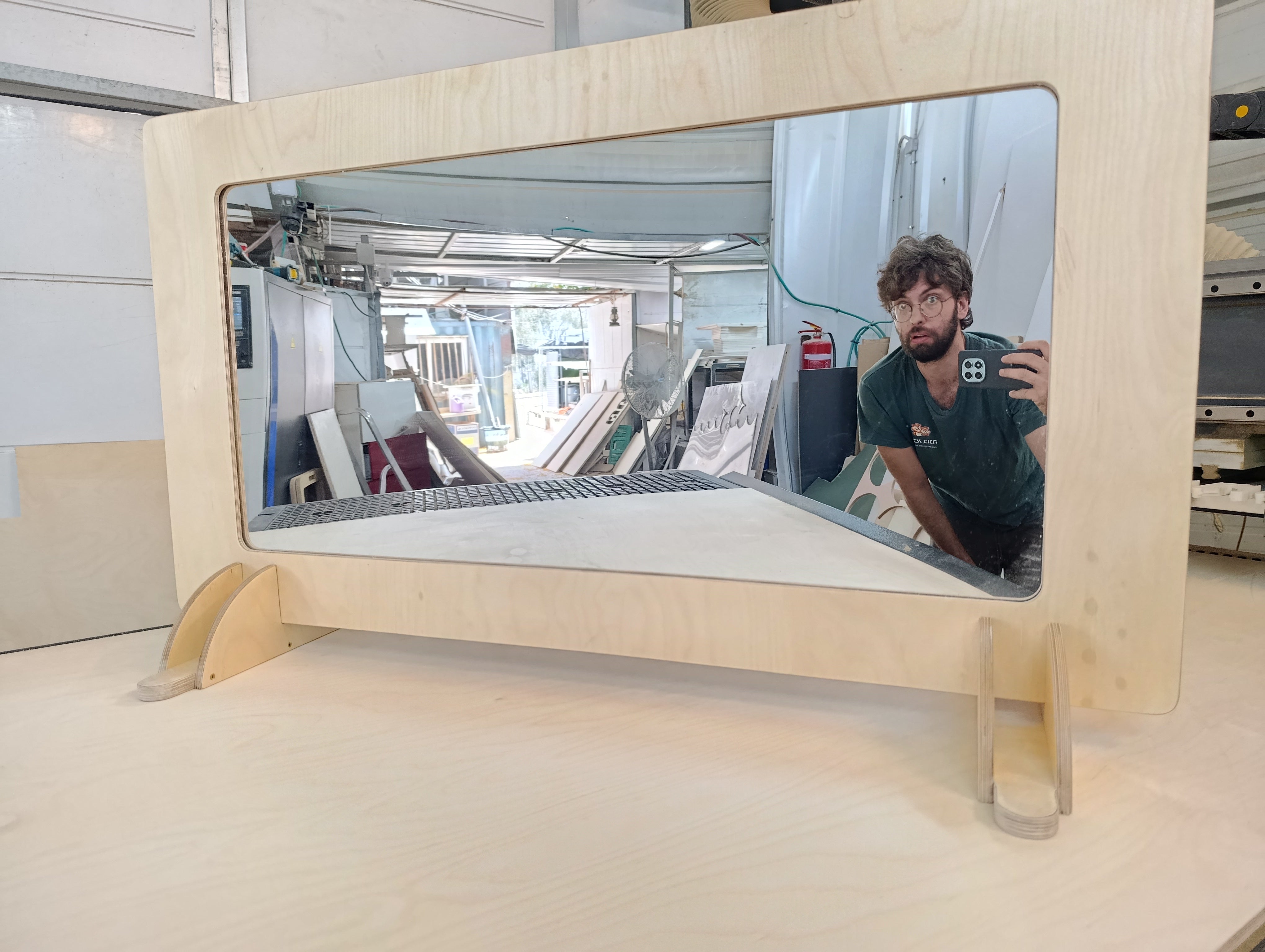 מראת גוף אורך/רוחב - דגם 80120