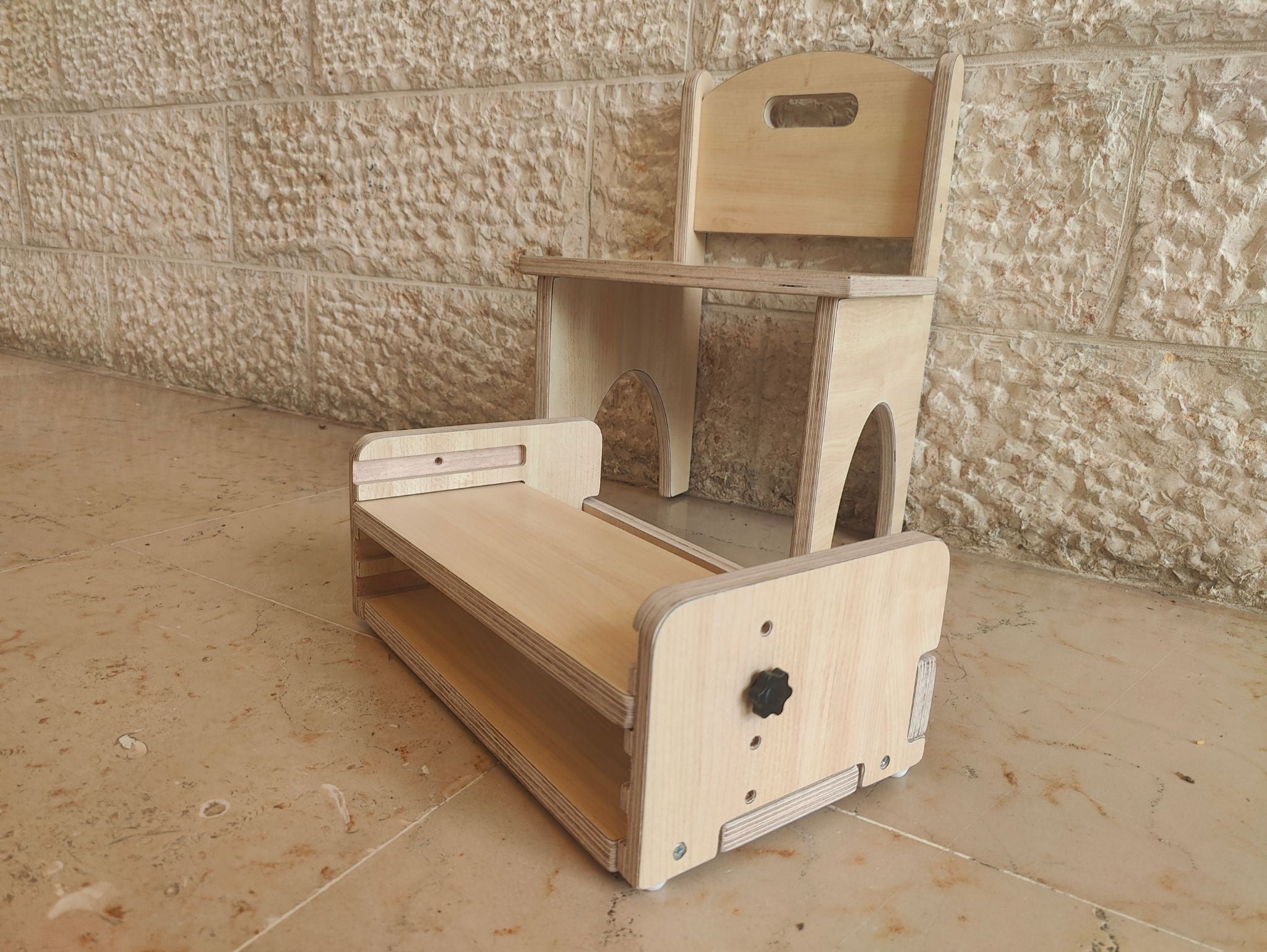 הדום מתכוונן לכיסא בהתאמה אישית