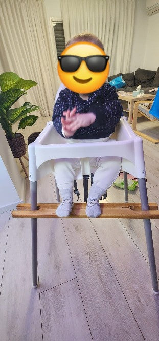 פוטרסט לכיסא אוכל של איקאה - לאכילה שקטה, נינוחה ולשמירה על גב זקוף ובריא