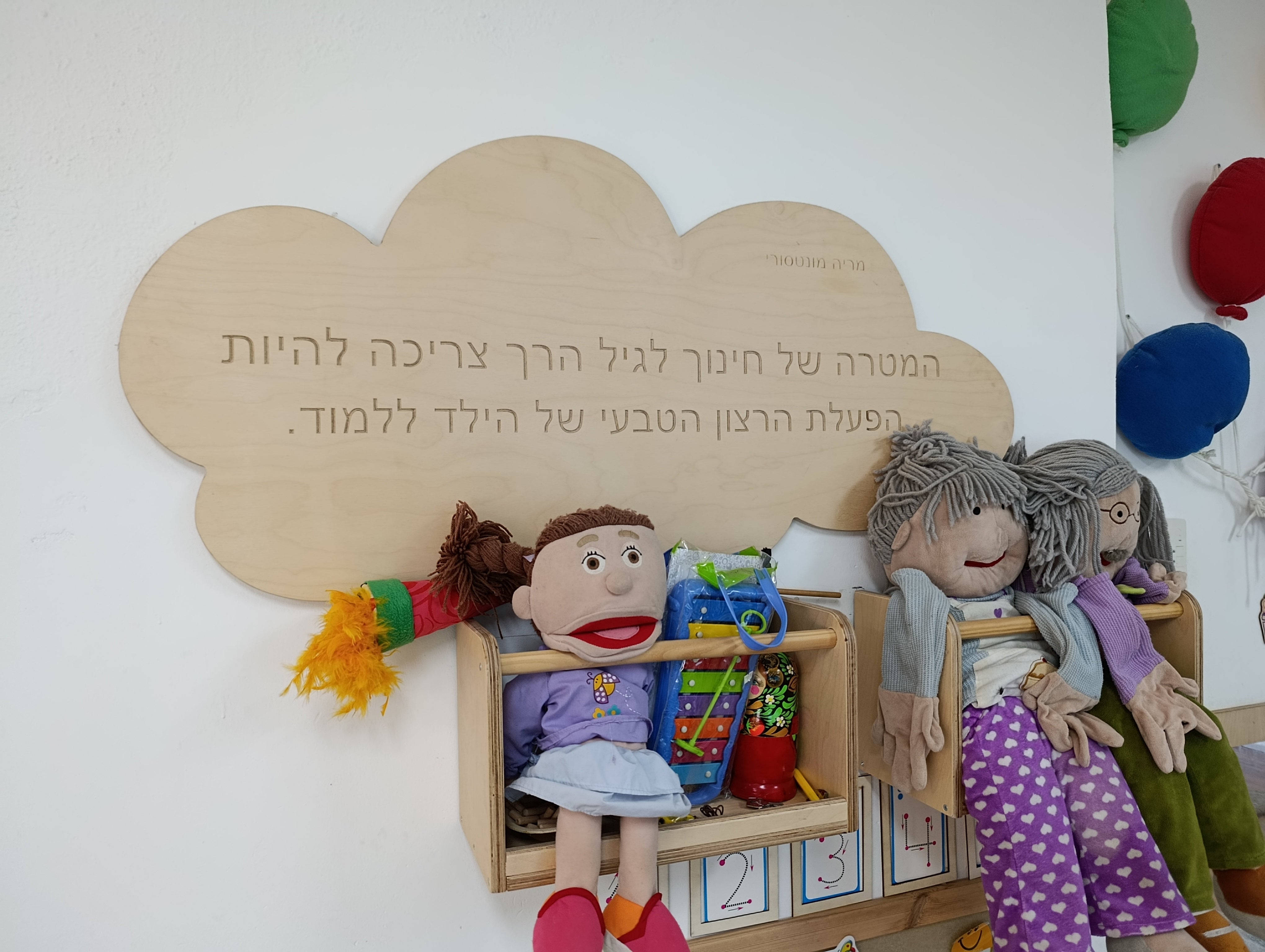 ענן לחיפוי קיר עם הקדשה אישית