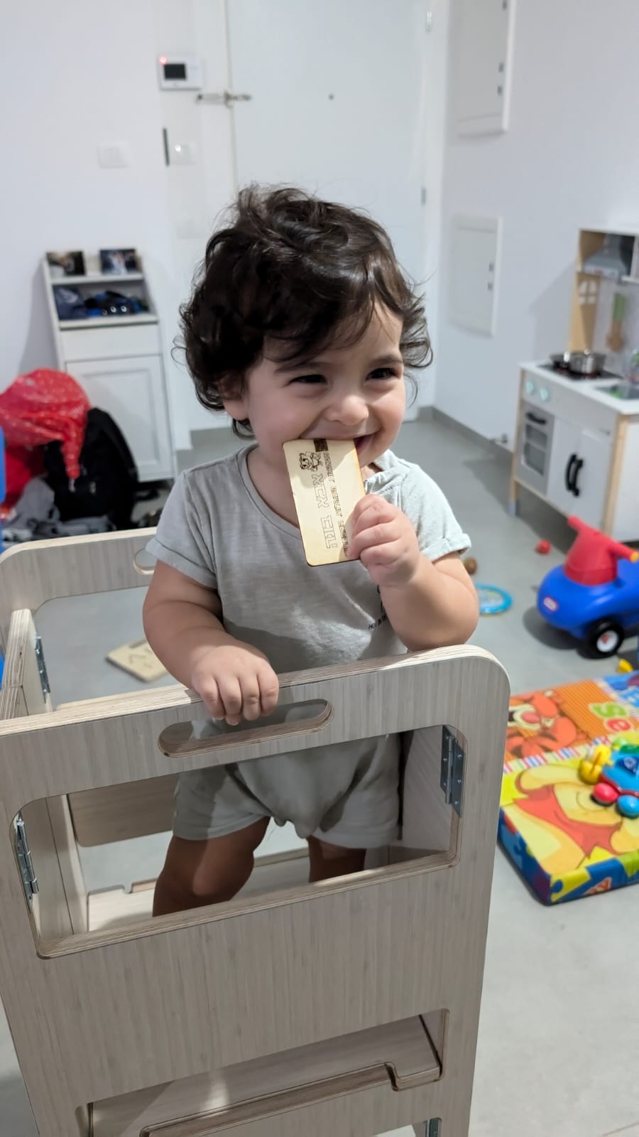 מגדל למידה מתקפל דגם חדש - החוויה שבמשפחה